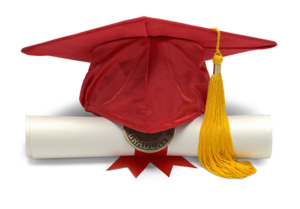 graduation cap and tassel