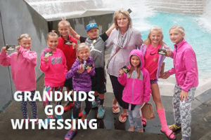 Grandkids Go Witnessing!