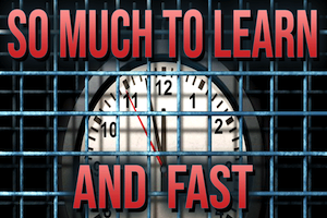 So Much To Learn and Fast