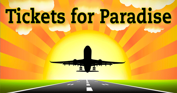 Tickets-for-Paradise-plane-taking-off-sunset_FINAL-BANNER_600xb