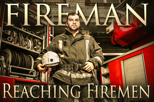 Fireman Reaching Firemen