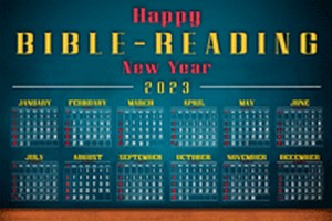 Happy “Bible-Reading” New Year